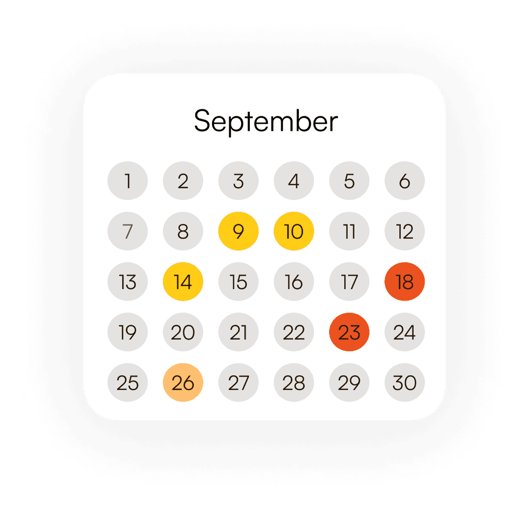 calendar mobile image